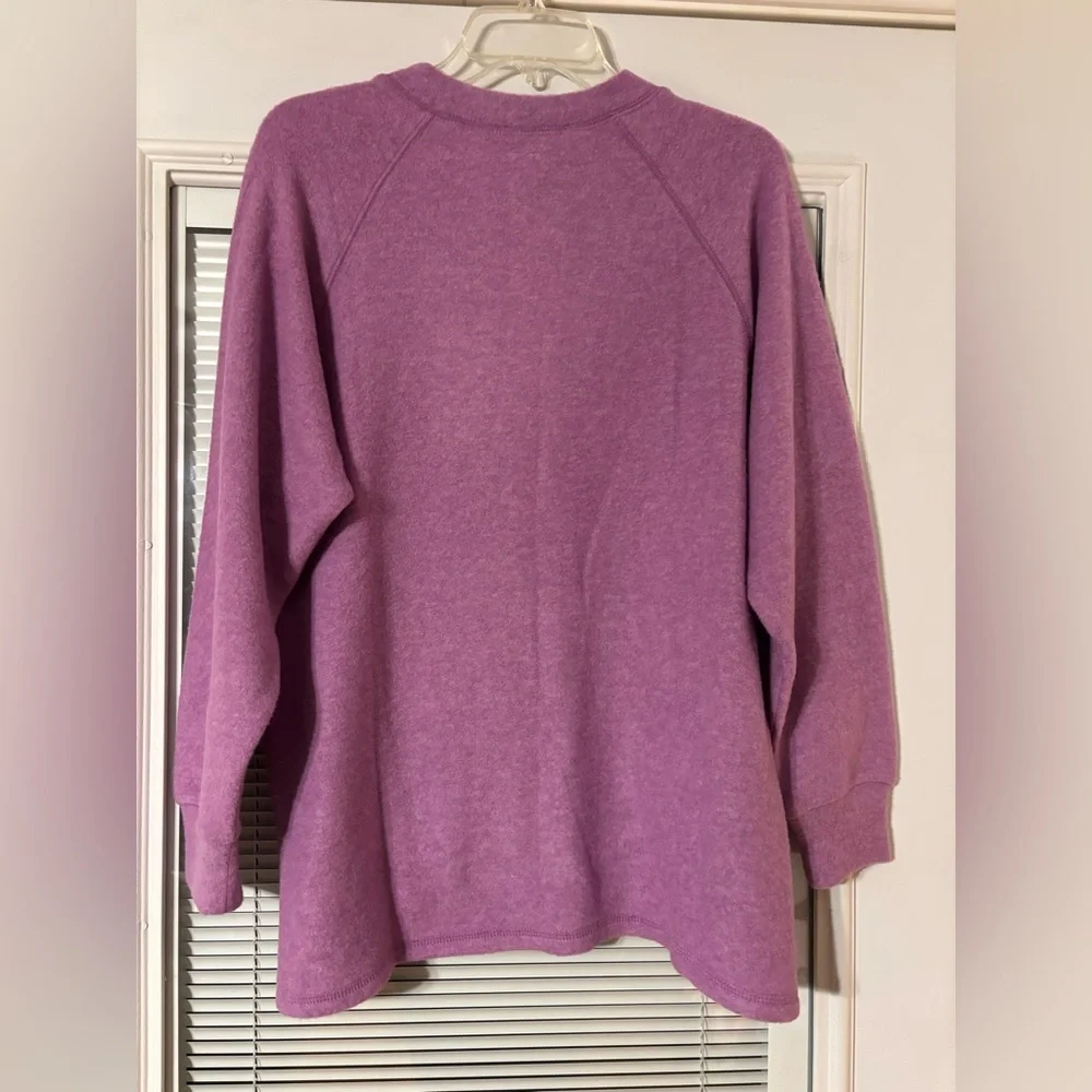 Zenana Outfitters Mauve Scoop Henley